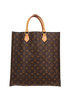 Sac Plat, &pound;750, Handbags, Brown, Canvas, Front view